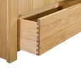 Curve Chest of Drawers - 3+2 Drawer - Oak