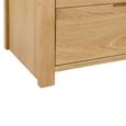 Curve Chest of Drawers - 3 Drawer - Small - Oak