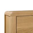 Curve Chest of Drawers - 3 Drawer - Small - Oak