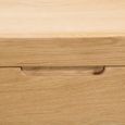 Curve Chest of Drawers - 6 Drawer - Wide - Oak