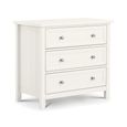 Maine Chest of Drawers - 3 Drawer - Small - White