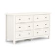 Maine Chest of Drawers - 6 Drawer - Wide - White