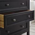 Maine Chest of Drawers - 3+2 Drawer - Black