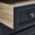 Maine Chest of Drawers - 3 Drawer - Small - Black