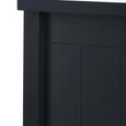 Maine Chest of Drawers - 3 Drawer - Small - Black