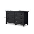 Maine Chest of Drawers - 6 Drawer - Wide - Black