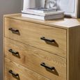 Harlow Light Oak Effect Chest of Drawers - 4 Drawer