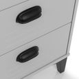 Lakers Grey Chest of Drawers - 4 Drawer