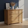 Nimbus Chest - 2+2 Drawer - Oak