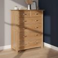 Nimbus Chest - 4+2 Drawer - Oak