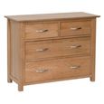 Nimbus Chest - 2+2 Drawer - Oak