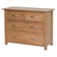 Nimbus Chest - 2+2 Drawer - Oak