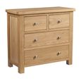 Appleby Chest - 2+2 Drawer - Oak