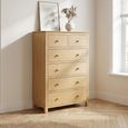 Arlington Chest - 2+4 Drawer - Oak