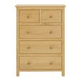 Arlington Chest - 2+3 Drawer - Oak