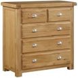 Newbridge Chest - 2+3 Drawer - Oak