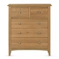 Kilkenny Chest - 2+3 Drawer - Oak