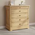Moreno Chest - 5 Drawer - Oak