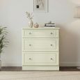 Pembroke Cream 3 Drawer Deep Chest