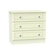 Pembroke Cream 3 Drawer Small Chest