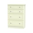 Pembroke Cream 4 Drawer Deep Chest