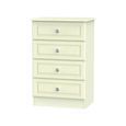 Pembroke Cream 4 Drawer Midi Chest