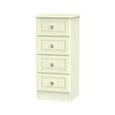 Pembroke Cream 4 Drawer Narrow Chest
