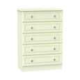 Pembroke Cream 5 Drawer Chest