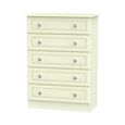 Pembroke Cream 5 Drawer Chest