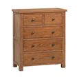Clearance - Original Chest - 2+4 Drawer - Rustic Oak - A412