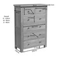 Clearance - Original Chest - 2+4 Drawer - Rustic Oak - A412