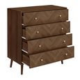 Herringford Chest - 4 Drawer - Walnut