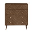 Herringford Chest - 4 Drawer - Walnut