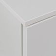 Sienna Chest - 6 Drawer - Tall - White Gloss