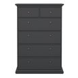 Paris Chest - 2+4 Drawer - Grey