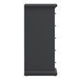 Paris Chest - 5 Drawer - Narrow - Grey