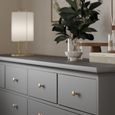 Paris Chest - 8 Drawer - Wide - Grey