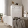 Paris Chest - 2+4 Drawer - White