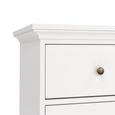 Paris Chest - 8 Drawer - Wide - White