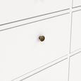 Paris Chest - 8 Drawer - Wide - White