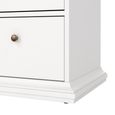 Paris Chest - 8 Drawer - Wide - White