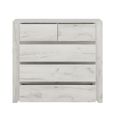 Angel Chest - 2+3 Drawer - White