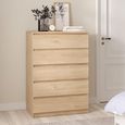 Naia Chest - 5 Drawer - Oak