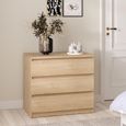 Naia Chest - 3 Drawer - Small - Oak