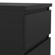Naia Chest - 5 Drawer - Narrow - Black