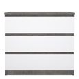 Naia Chest - 3 Drawer - Small - Grey Concrete