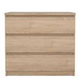 Naia Chest - 3 Drawer - Small - Oak