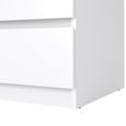 Naia Chest - 3 Drawer - Small - White Gloss