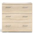 Space Chest - 3 Drawer - Small - Oak