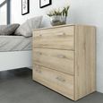 Space Chest - 3 Drawer - Small - Oak